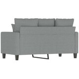  Dvosjed od tkanine svjetlosivi 120 cm | shoptok.hr
