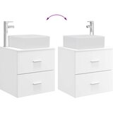  Set namještaja za kupaonicu 2 kom. Bijela Konstruirano drvo | shoptok.hr