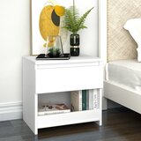 The Living Store Nočna omarica 2 kosa bela 40x30x39 cm iverna plošča - Nočna Omarica, (21420868) | Shoptok.si