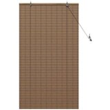 vidaXL Zavjese i sjenila sa zavjesama Smeđa 100 x 160 cm bambus | shoptok.hr