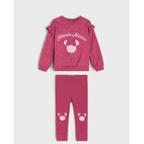 Sinsay Pamučni komplet: majica dugih rukava i tajice Minnie Mouse Cijene