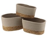 Tendance SET KOŠARA 3/1, MORSKA TRAVA/PAMUK, BEŽ/NATUR | shoptok.hr