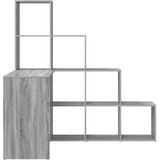  Kutni stol s policom Siva Sonoma 101,5 x 149,5 x 149,5 cm | Eponuda.ba