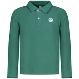 Dječja dugačka polo majica zelena