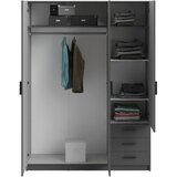 MID.YOU omara za oblačila, siva | Shoptok.si