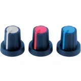 Soft touch" dugme za upravljanje 3/03/TPN 110006, 6 mm crna