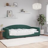 vidaXL Raztegljiva postelja temno zelena 80x200 cm žamet Cene