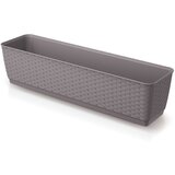 Microcer Žardinjera Ratan 80cm - capuccino | Eponuda.com