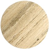 Light & Living Okrugao stolić za kavu s kamenom pločom stola u brončanoj boji/u svijetloj prirodnoj boji ø 50 cm Bahia – | shoptok.hr