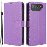 INORCO Ovitek za telefon Asus ROG Phone 7 5G Diamantna tekstura, etui za telefon, stojalo iz PU usnja, lupina denarnice, (22033261) Cene