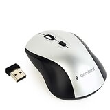 Gembird Miš MUSW-4B-02-BS, wireless , optical, black/silver, up to 1600 dpi | Eponuda.ba