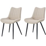 MID.YOU Set Stolov Lotta, Krem Barva, 2 Kos | Shoptok.si