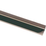  Rubnjaci za stepenice L-oblika 15 kom aluminijski 100 cm smeđi | shoptok.hr