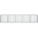  Gabion s žicom debljine 3 5 mm i mrežom 5x10 cm 500x100x100 cm - 100 cm 100 cm 500 cm | shoptok.hr