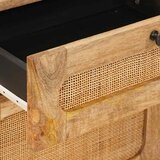  Noćni ormar Prirodna 50 x 33 x 60 cm Čvrsto drvo manga | Eponuda.com