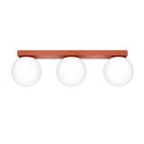 Sollux Lighting Stropna svetilka YOLI 3 rdeča oker, (5000352222) | Shoptok.si