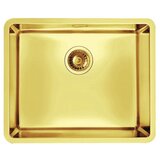  Enojno pomivalno korito Monarch Kombino 50 - zlata, popolno vsadno/ploskovno vsadno korito (1120902) | Shoptok.si