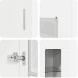  Highboard FLORIN Bijelo 60 x 35 x 182 cm Konstruirano drvo | Eponuda.com