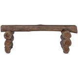  Klupa Prirodna 110 x 30 x 34 cm Čvrsto teak drvo | shoptok.hr