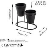 WALLXPERT crni dekorativni metalni pribor ged 015 a | ePonuda.com
