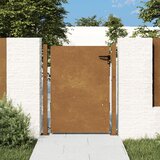 vidaXL Vrtna vrata 105x130 cm Corten jeklo | Shoptok.si