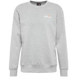 Ellesse Sportska sweater majica 'Brufa' siva melange / narančasta / bijela