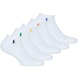 Polo Ralph Lauren Športne nogavice 6PK LC PP-PED-6 PACK Bela Cene
