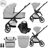 Lorelli kolica za bebe venice 3u1 (22kg max) - grey ( 10022042506A ) Cene