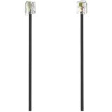 Hama telefon priključni kabel [1x RJ11 vtič 6p4c - 1x RJ11 vtič 6p4c] 10 m črna, (20411067) Cene