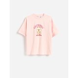 Reserved Majica Kapibara CapyFun - pastelnoružičasto | shoptok.hr