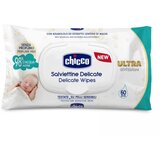 Chicco delicate vlažne maramice 60 kom cijene