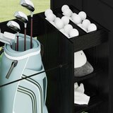 Golf ormar s kotačem Jednobojno Crni hrast 90 x 45 x 98 cm | shoptok.hr