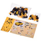  Tehnički blokovi Sportski automobil ŽUTI 143 dijela + naljepnice ZA5742 | shoptok.hr