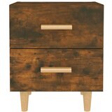  Noćni ormarić boja dimljenog hrasta 40 x 35 x 47,5 cm | shoptok.hr