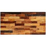  Barski stol od masivnog obnovljenog drva 120 x 60 x 106 cm | shoptok.hr