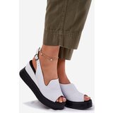 ARTIKER Leather Women's Wedge Sandals | Shoptok.si
