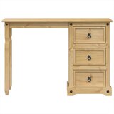 vidaXL Toaletni stolić Corona 110 x 50 x 75 cm od masivne borovine | shoptok.hr