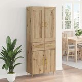  Visok predalnik Umetni hrast 69,5 x 34 x 180 cm Konstruiran les, (5000217382) | Shoptok.si