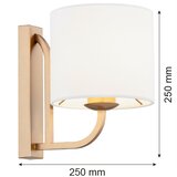  Argon 8356 - Zidna lampa MARANELLO 1xE27/15W/230V | Eponuda.com