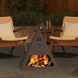  Kamin Crna 50 x 50 x 51 cm Čelik | shoptok.hr