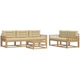  Set vanjskih sofa 6 kom. Bijela i bež | shoptok.hr