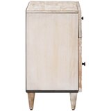 Ormar za krevet Bijelo 50 x 33 x 60 cm Čvrsto drvo manga | shoptok.hr