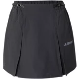 adidas Terrex Sportske hlače siva / crna