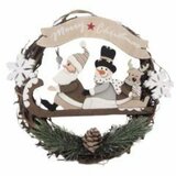  Drveni novogodisnji ukras za vrata 23x65193-05 ( 42/71578 ) | ePonuda.com