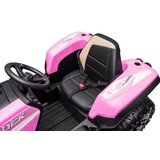 Lean Toys Otroški električni traktor BLT-206 24V 400W Roza lea | Shoptok.si