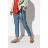 Birkenstock Kožne natikače Arizona SFB za muškarce, boja: svijetlo plava | shoptok.hr