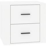 vidaXL Nočna omarica visok sijaj bela 50x39x47 cm, (20594822) | Shoptok.si