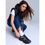 Sinsay Tenisice sa vezicama sa srebrnim detaljima | shoptok.hr
