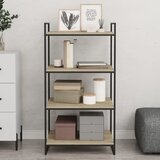 Police za knjige 8 kom boja hrasta sonome 60x50x1,5 cm iverica | shoptok.hr