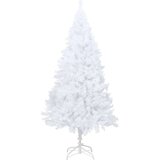  Umjetno božićno drvce s gustim granama bijelo 120 cm PVC | shoptok.hr